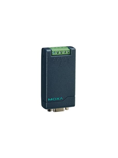 Moxa (TCC-80) Port-powered RS-232 to RS-422/485 converter with 15 kV serial ESD protection and terminal block on the RS-422/485 side Moxa (TCC-80) Port-powered RS-232 to RS-422/485 converter with 15 kV serial ESD protection and terminal block on the RS-422/485 side