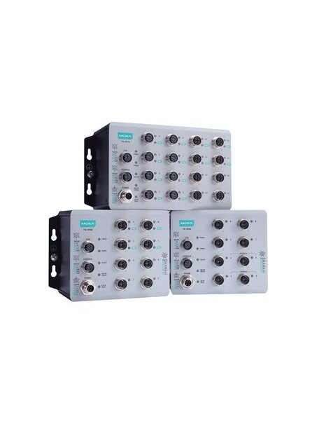 Moxa (TN-4916-ETBN-F-12PoE-4GTXBP-WV-CT-T) IEC 61375 ETBN industrial secure firewall router with 12 Fast Ethernet PoE+ ports, 4 Gigabit Ethernet ports with bypass relay, total 95 W power budget, 24 to 110 VDC power input, IP40, -40 to 70°C operating tempe 1 Moxa (TN-4916-ETBN-F-12PoE-4GTXBP-WV-CT-T) IEC 61375 ETBN industrial secure firewall router with 12 Fast Ethernet PoE+ ports, 4 Gigabit Ethernet ports with bypass relay, total 95 W power budget, 24 to 110 VDC power input, IP40, -40 to 70°C operating tempe 1