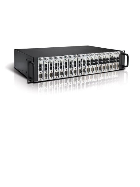 Moxa (TRC-190-DC-48) Rack chassis, 2U, single 36 to 53 VDC input, with 19 slots on front panel 3 Moxa (TRC-190-DC-48) Rack chassis, 2U, single 36 to 53 VDC input, with 19 slots on front panel 3
