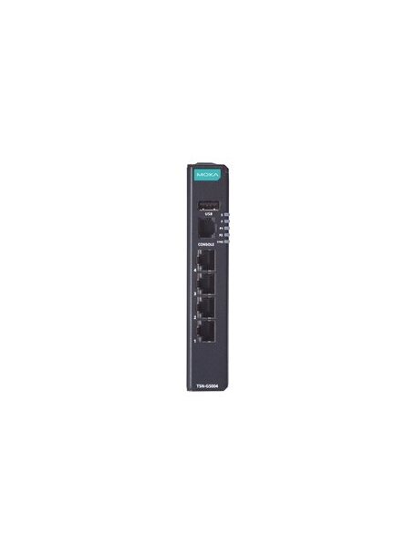 Moxa (TSN-G5004) TSN-capable managed Ethernet switch with 4 10/100/1000BaseT(X) ports, -10 to 60°C operating temperature 2 Moxa (TSN-G5004) TSN-capable managed Ethernet switch with 4 10/100/1000BaseT(X) ports, -10 to 60°C operating temperature 2