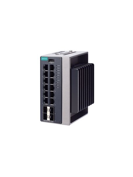 Moxa (TSN-G5016-4GS-SoMD-LV-T) TSN-capable managed Ethernet switch with 12 10/100/1000BaseT(X) ports, 4 fixed 1000BaseSFP ports, -40 to 70°C operating temperature 3