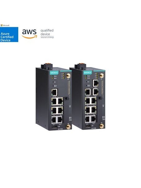 Moxa (UC-5112-LX) Arm-based wireless-enabled industrial computing platform with Cortex-A8 1 GHz CPU, 2 Ethernet ports, 4 serial ports, 1 SD slot, 1 Mini PCIe slot, 2 CAN ports, 4 DIs, 4 DOs, 1 USB port, -10 to 60°C operating temperature 1 Moxa (UC-5112-LX) Arm-based wireless-enabled industrial computing platform with Cortex-A8 1 GHz CPU, 2 Ethernet ports, 4 serial ports, 1 SD slot, 1 Mini PCIe slot, 2 CAN ports, 4 DIs, 4 DOs, 1 USB port, -10 to 60°C operating temperature 1