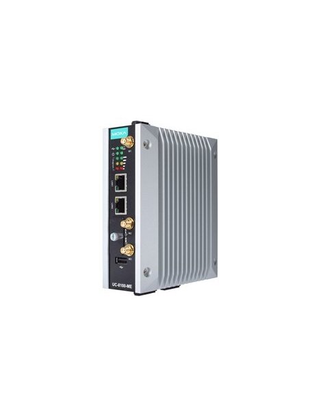 Moxa (UC-8112-ME-T-LX) Arm-based wireless-enabled DIN-rail industrial computer with 1 GHz CPU, 512 MB RAM, 2 Ethernet ports, 2 serial ports, 1 Mini PCIe slot, -40 to 85°C operating temperature 2 Moxa (UC-8112-ME-T-LX) Arm-based wireless-enabled DIN-rail industrial computer with 1 GHz CPU, 512 MB RAM, 2 Ethernet ports, 2 serial ports, 1 Mini PCIe slot, -40 to 85°C operating temperature 2