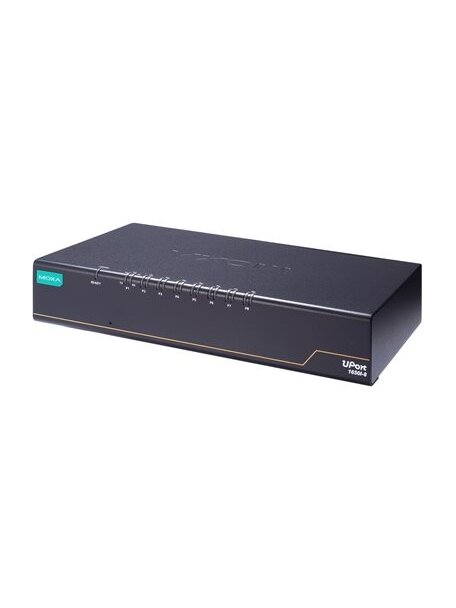 Moxa (UPort 1650-8-G2-T) USB to 8-port RS-232/422/485 converter, -40 to 75°C operating temperature 3