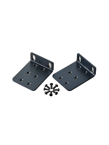 Moxa (WK-44-01) Rack-mounting kit, 2 L-shaped plates, 8 screws, 44 x 57.5 x 1.6 mm