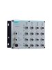 Moxa (TN-5516A-WV-T) Layer 2 managed switch with 16 10/100BaseT(X) ports with M12 connector, dual power input, 24 to 110 VDC, -40 to 75°C operating temperature
