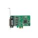 Moxa (CP-104EL-A w/o Cable) 4 prievadų RS-232 Žemo profilio PCI Express x1 nuosekliojo ryšio plokštė, be kabelis