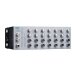 Moxa (TN-4528B-20P-4G-4GP-CT-T) EN 50155 28 prievadų L2 komutatorius įskaitant 20 FE PoE prievadai, 4 Gigabit prievadai, 4 Gigabit PoE prievadai, 150 W PoE galios biudžetas, 24...110 VDC maitinimo įėjimas, Darbinė temperatūra: -40...70 °C, IP42, apsauginė