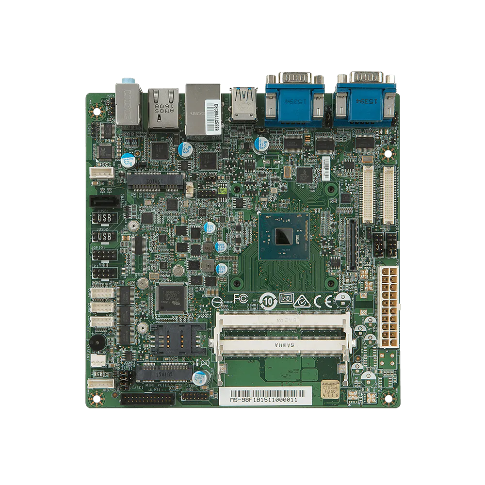 MSI IPC MS-98F1 Mini-ITX plokštė (board), Intel Atom Braswell SoC