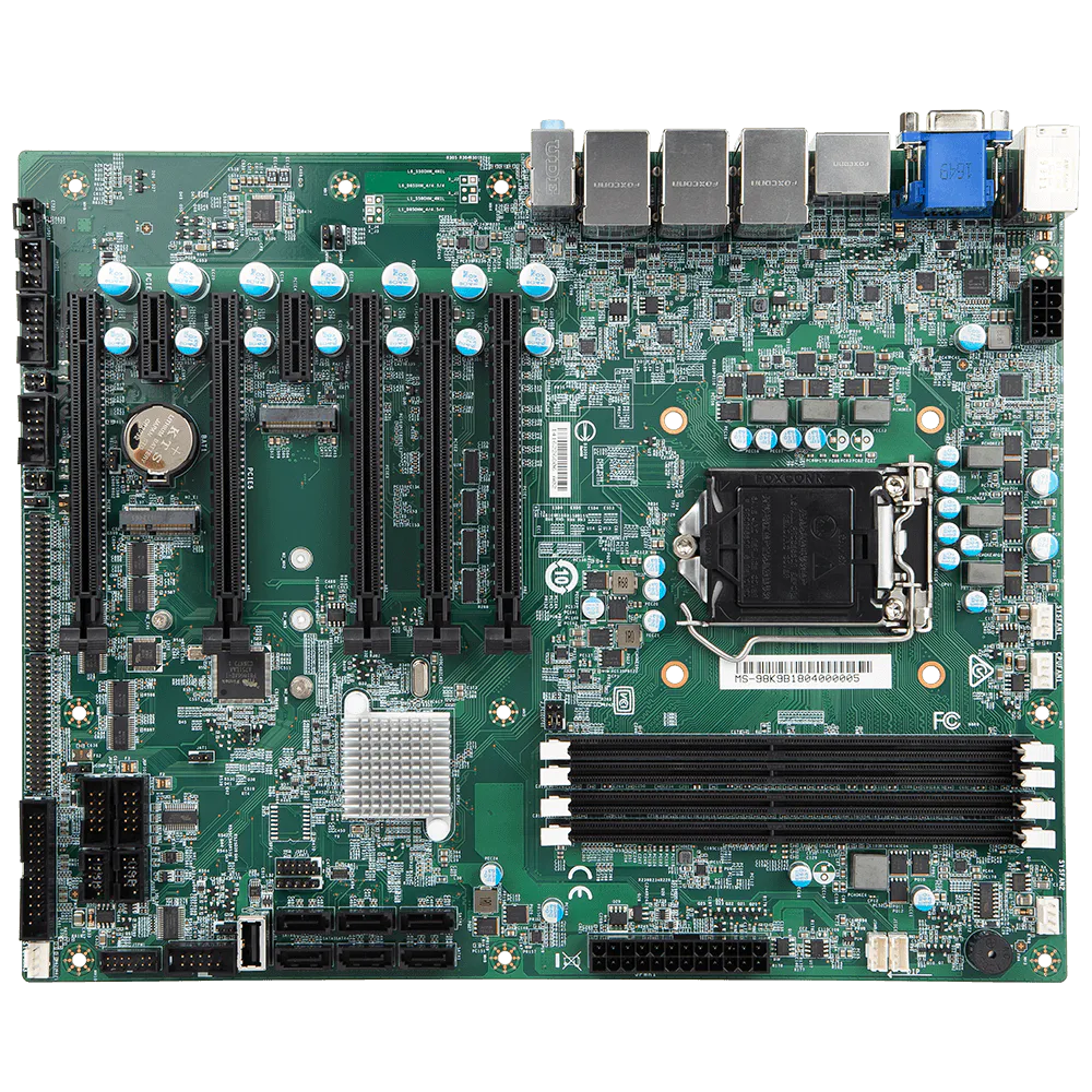 MSI IPC MS-98K9 ATX pramoninė pagrindinė plokštė (industrial motherboard), Intel Xeon ir Core i7/i5/i3 Coffee Lake-S