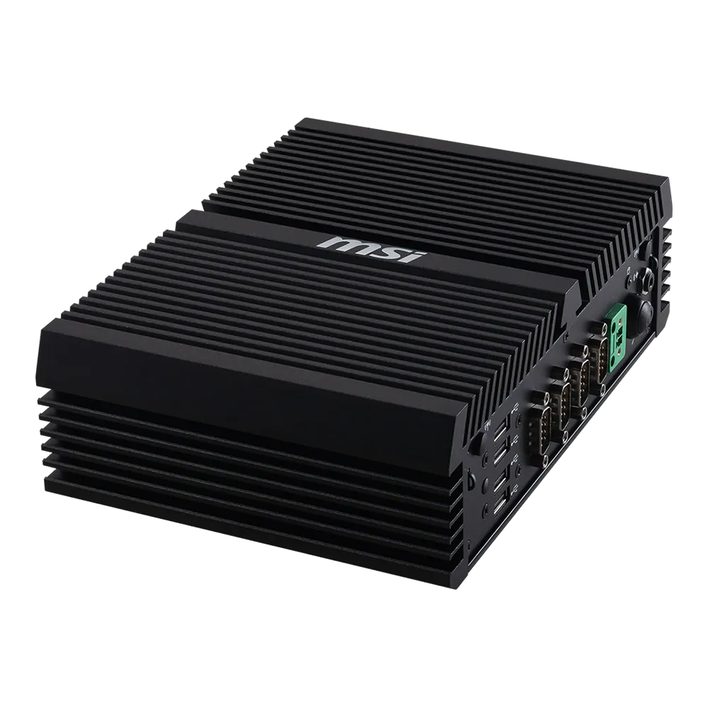 MSI IPC MS-C906 Kompaktiškas neventiliuojamas BOX kompiuteris