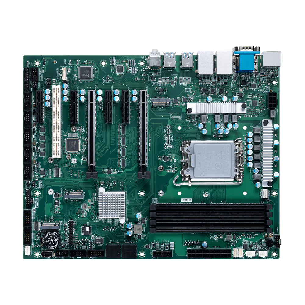 MSI IPC MS-CF05 V2.0 Didelio našumo pramoninė ATX pagrindinė plokštė (industrial motherboard), Intel Core bei Bartlett Lake-S