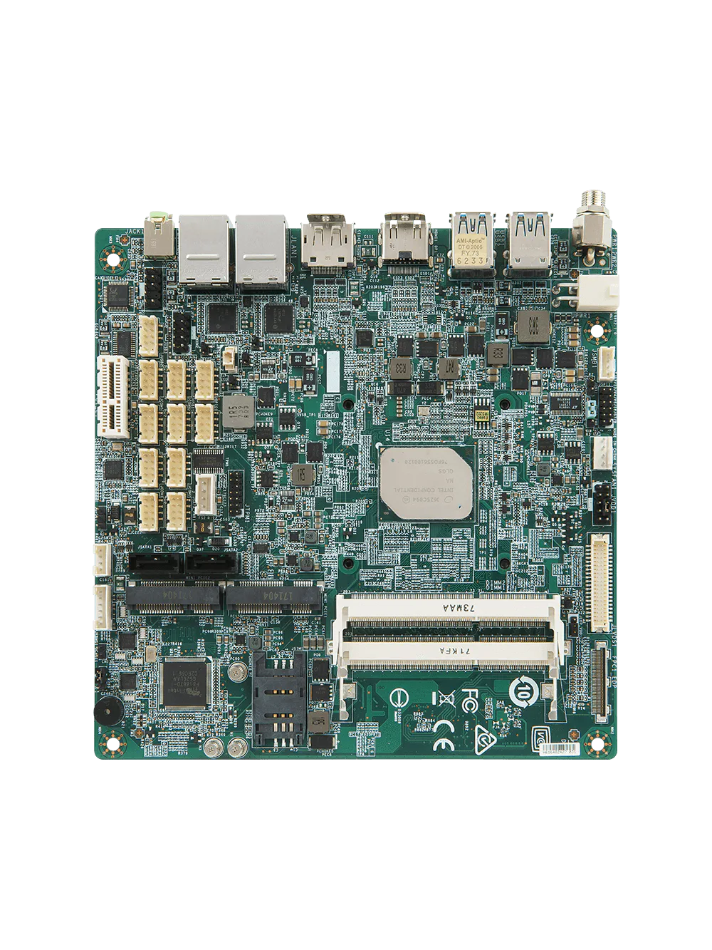 MSI IPC MS-9892 Fanless Mini-ITX board