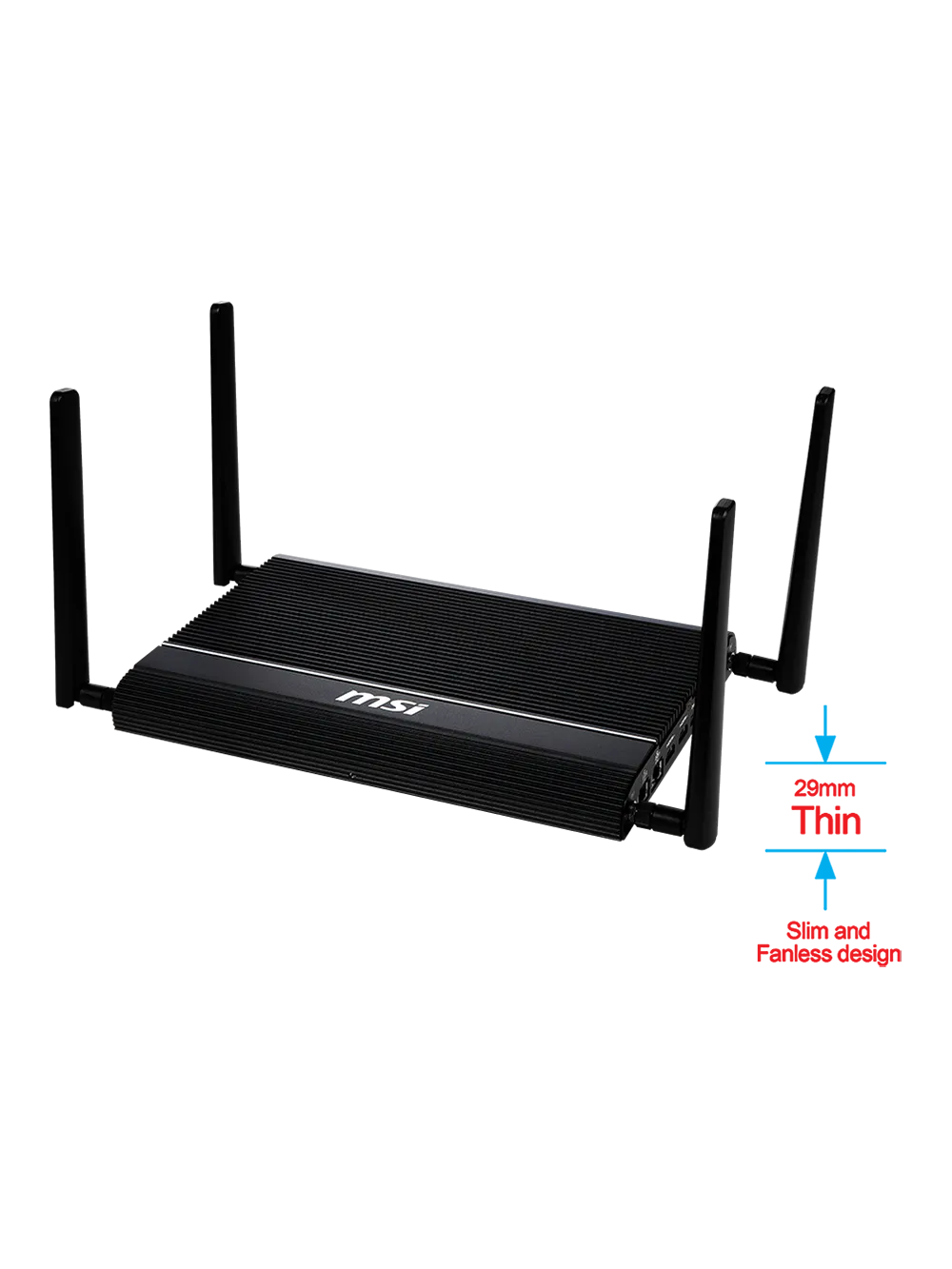 MSI IPC MS-C902 Slim fanless box PC