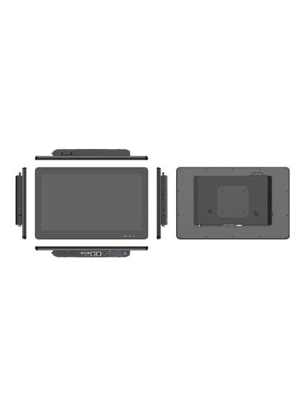 MSI IPC MS-1A71 15.6" front IP65 fanless HMI panel PC 2