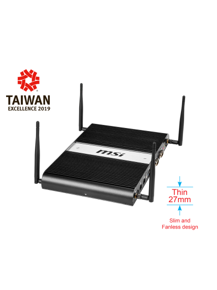 MSI IPC MS-9B05 Slim fanless box PC MSI IPC MS-9B05 Slim fanless box PC
