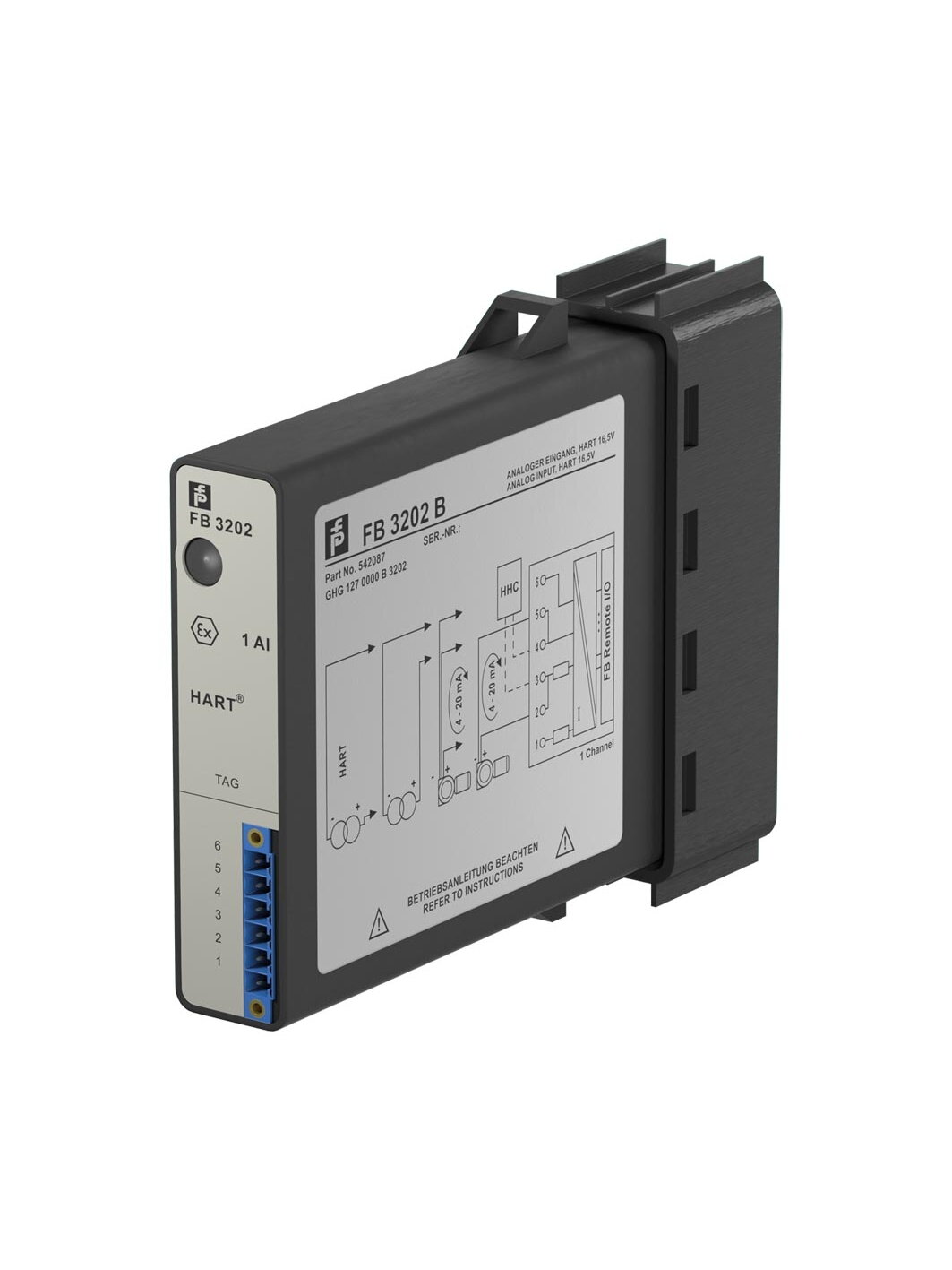 Pepperl+Fuchs FB3202B2 (270479) Transmitter power supply