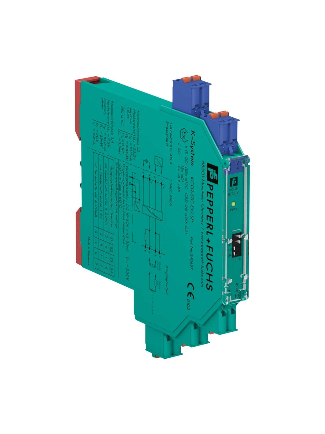 Pepperl+Fuchs KCD2-STC-EX1.SP (70150939) Transmitter power supply