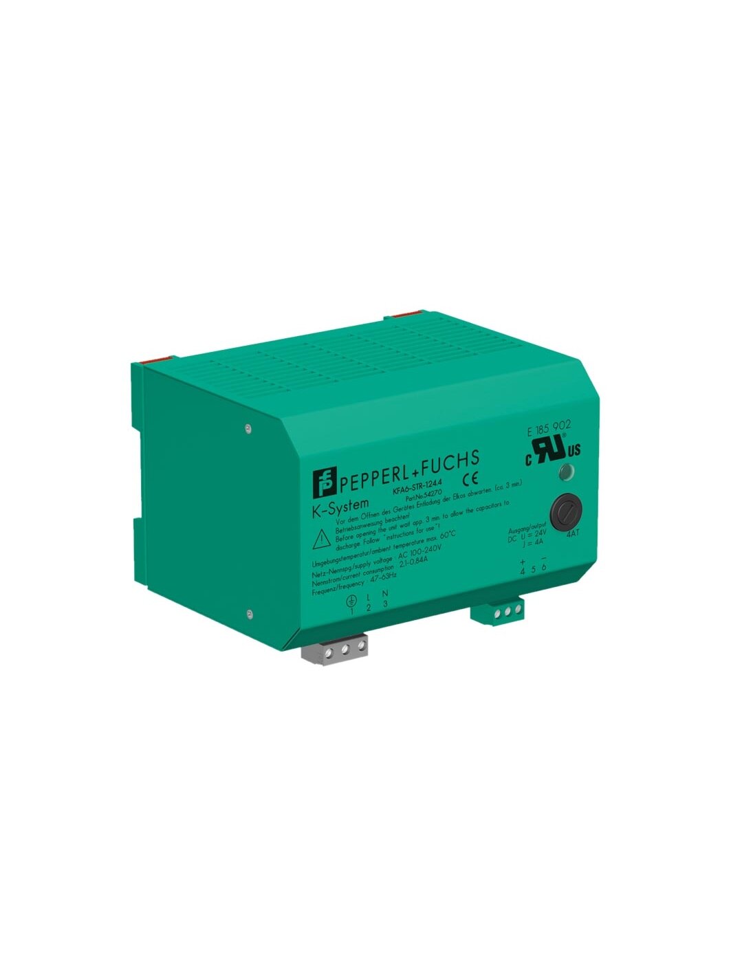 Pepperl+Fuchs KFA6-STR-1.24.4 (054270) Power supply