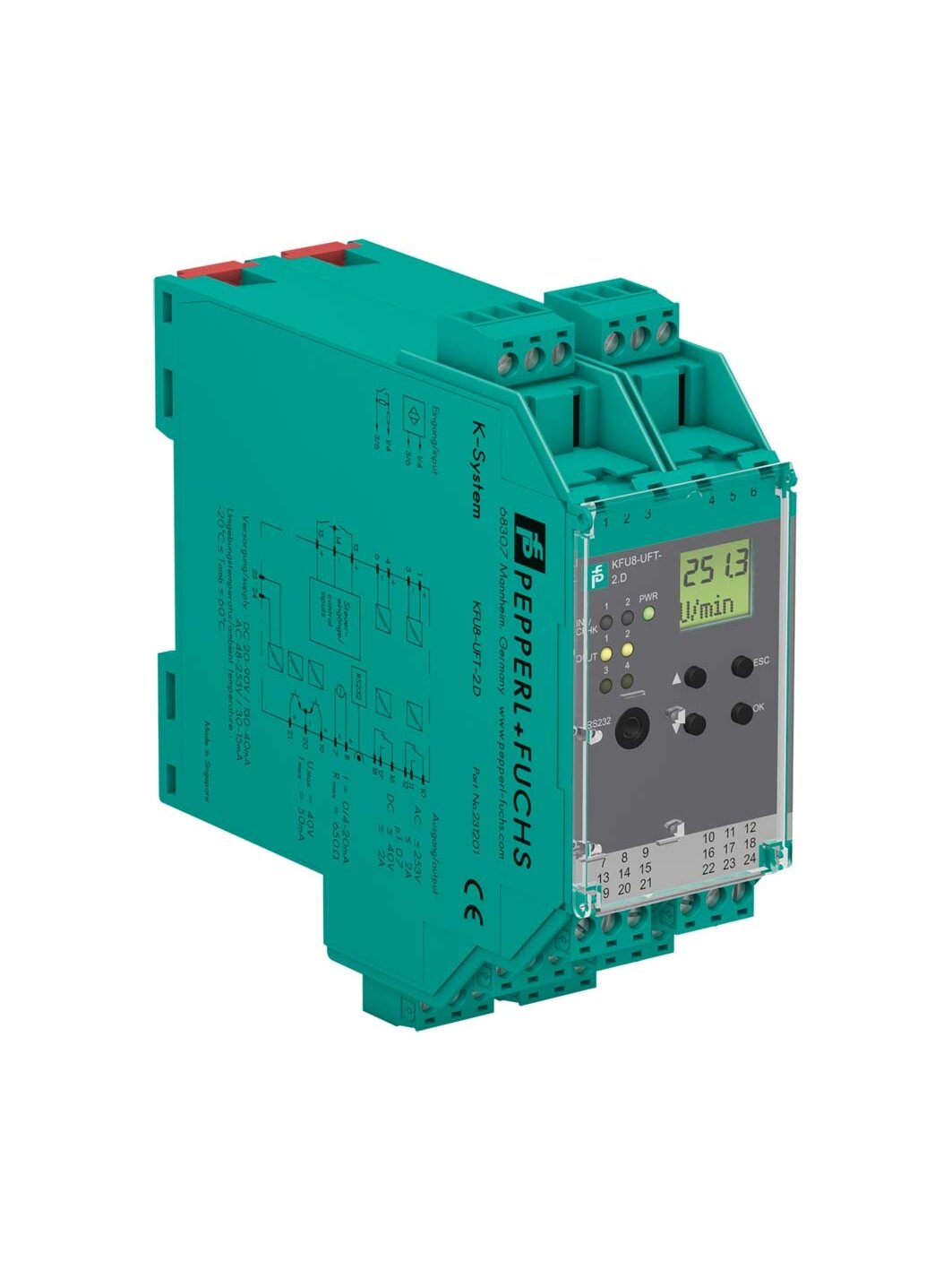 Pepperl+Fuchs KFU8-UFT-2.D (231201) Frequency transmitter