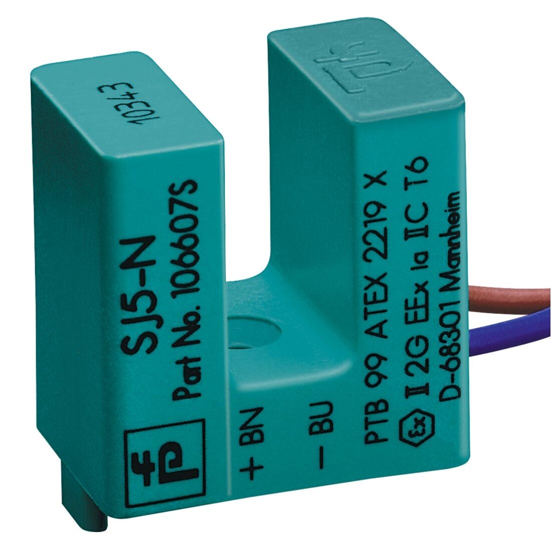 Pepperl+Fuchs SJ5-N (70133002) Indukcinis plyšinis jutiklis