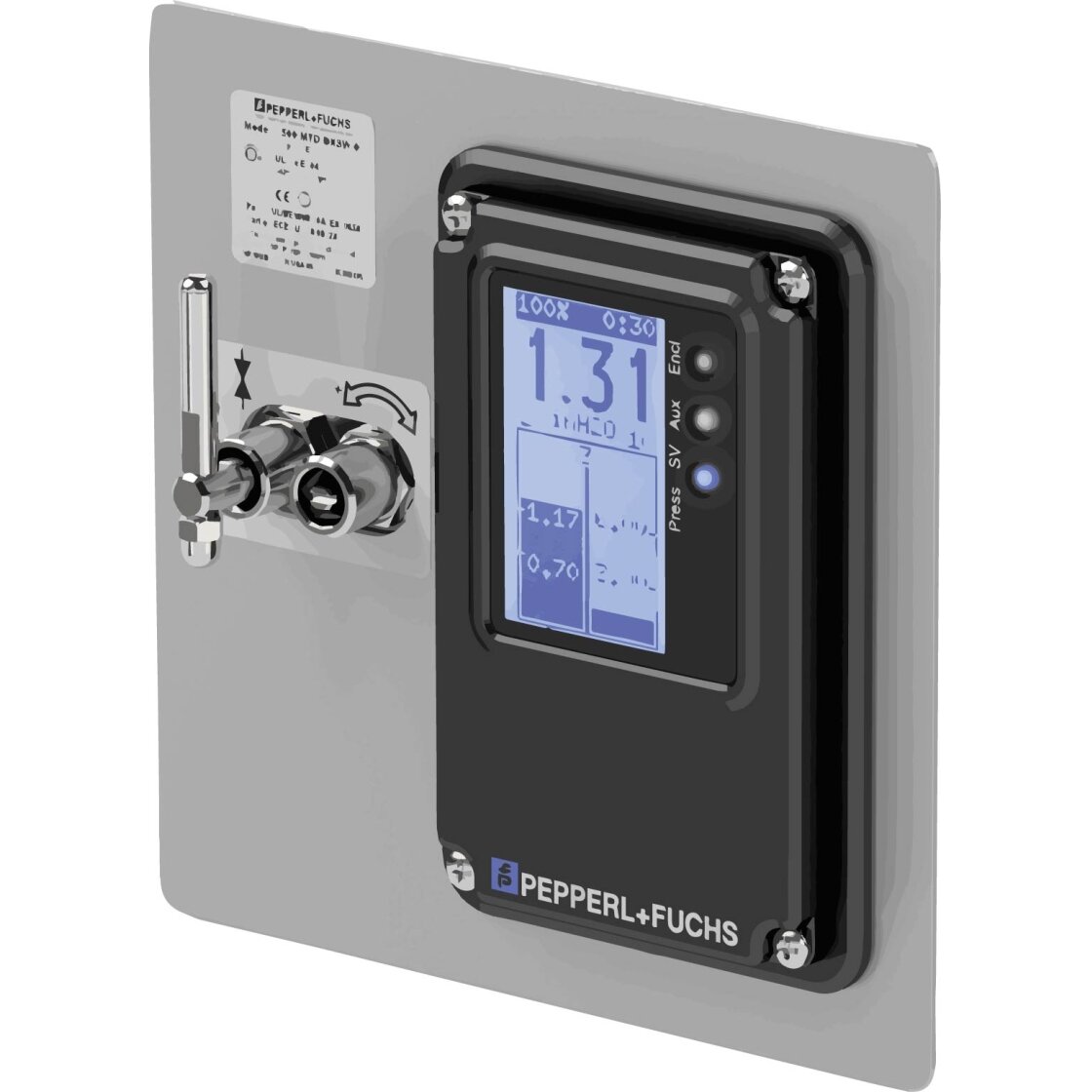 Pepperl+Fuchs 7500-MTD-PMSW-01 (516102) Prapūtimas ir viršslėgio palaikymas