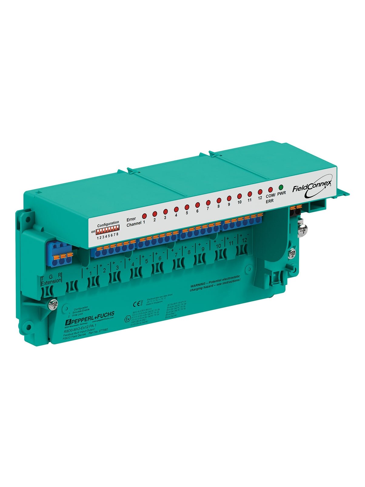 Pepperl+Fuchs R8D0-MIO-EX12.PA.1 (277082-100000) Fieldbus I/O Pepperl+Fuchs R8D0-MIO-EX12.PA.1 (277082-100000) Fieldbus I/O