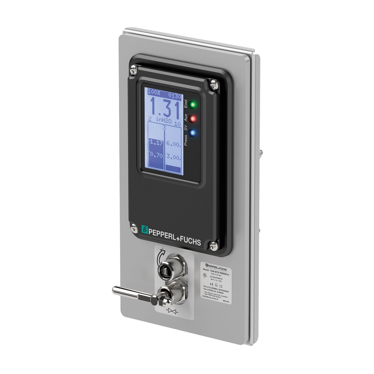 Pepperl+Fuchs 7500-MTD-PMRW-01 (516098) Prapūtimas ir viršslėgio palaikymas
