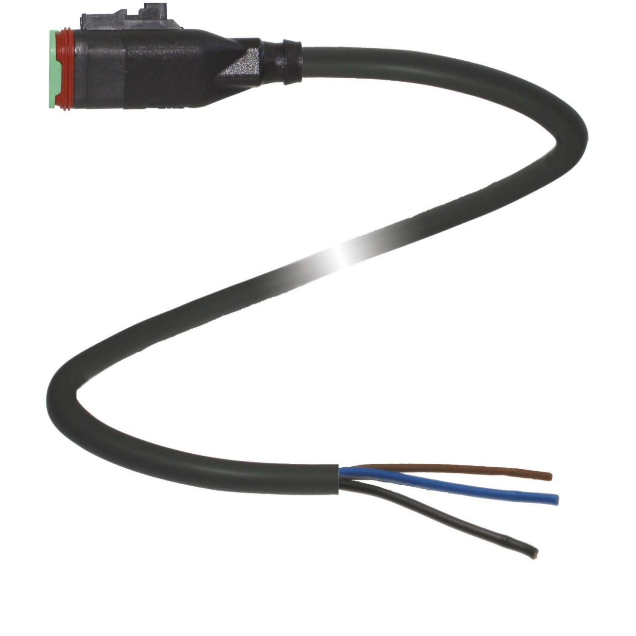 Pepperl+Fuchs DT3S-G-BK6M-PUR-O1 (70116640) Kabelis su lizdine jungtimi