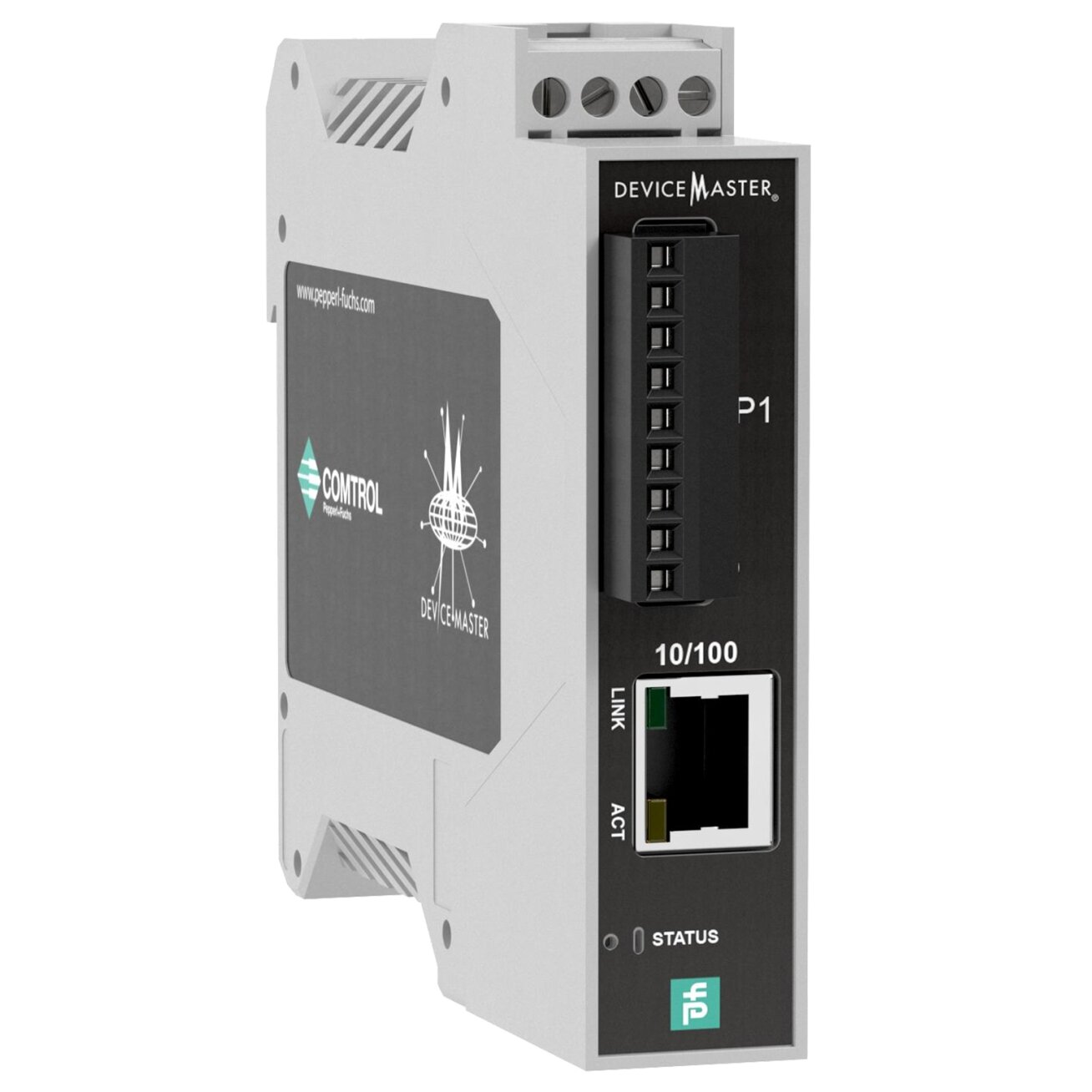 Pepperl+Fuchs ICDM-RX/MOD-ST/RJ45-DIN (70104883) DeviceMaster nuosekliojo ryšio sietuvas