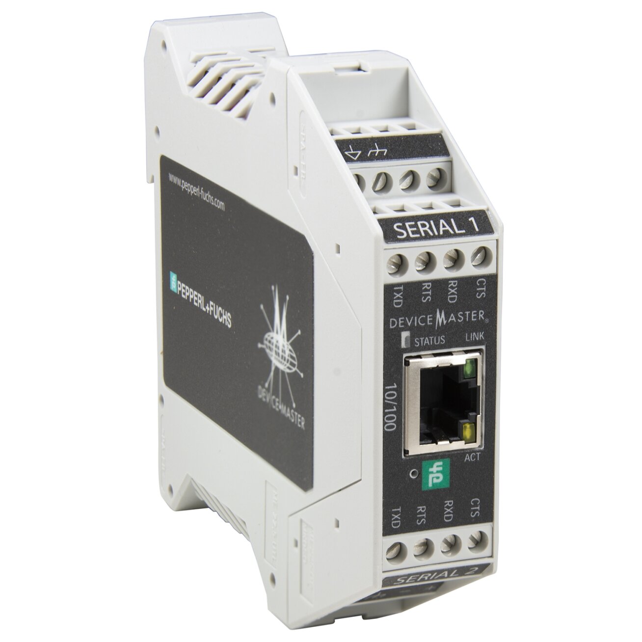 Pepperl+Fuchs ICDM-RX/PN-2ST/RJ45-DIN (70114029) DeviceMaster nuosekliojo ryšio sietuvas