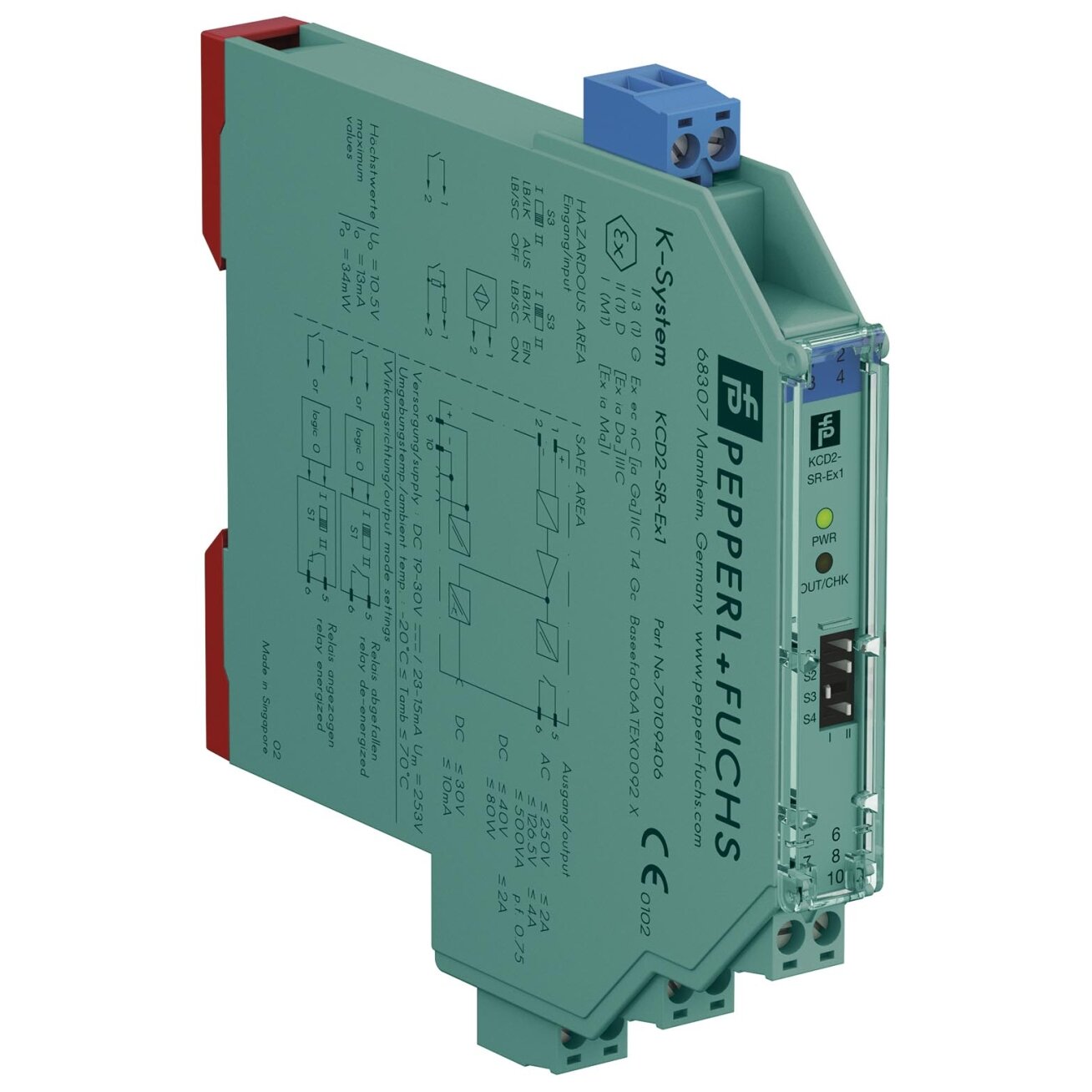 Pepperl+Fuchs KCD2-SR-EX1 (70109406) Komutacinis stiprintuvas