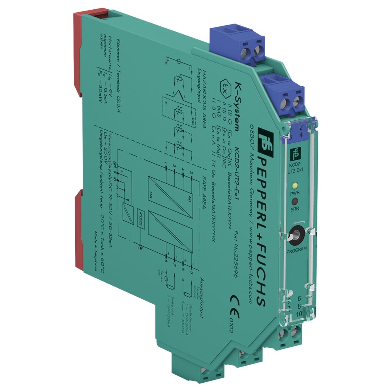 Pepperl+Fuchs KCD2-UT2-EX1 (225696) Matavimo keitiklis