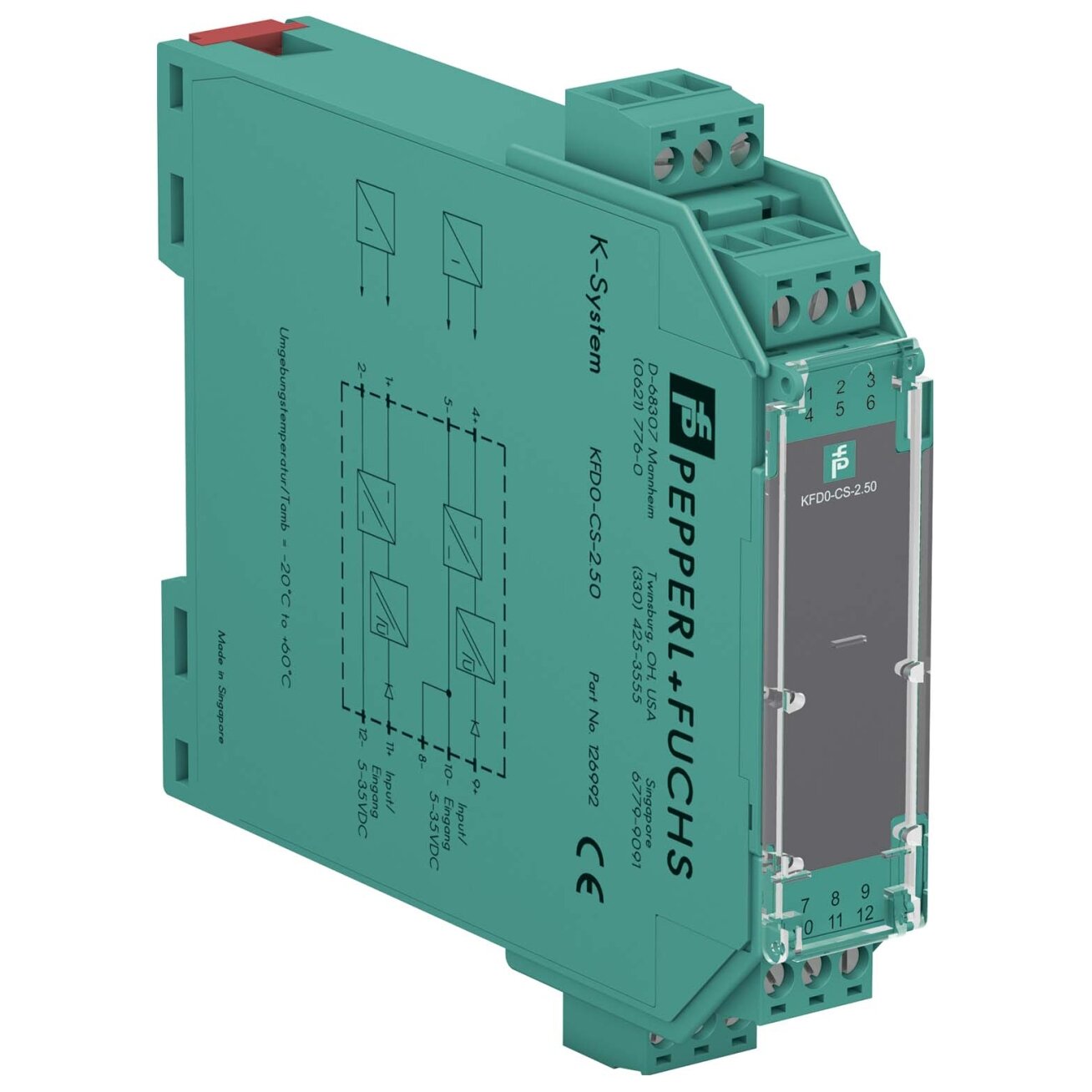 Pepperl+Fuchs KFD0-CS-2.50 (294986) Kartotuvas
