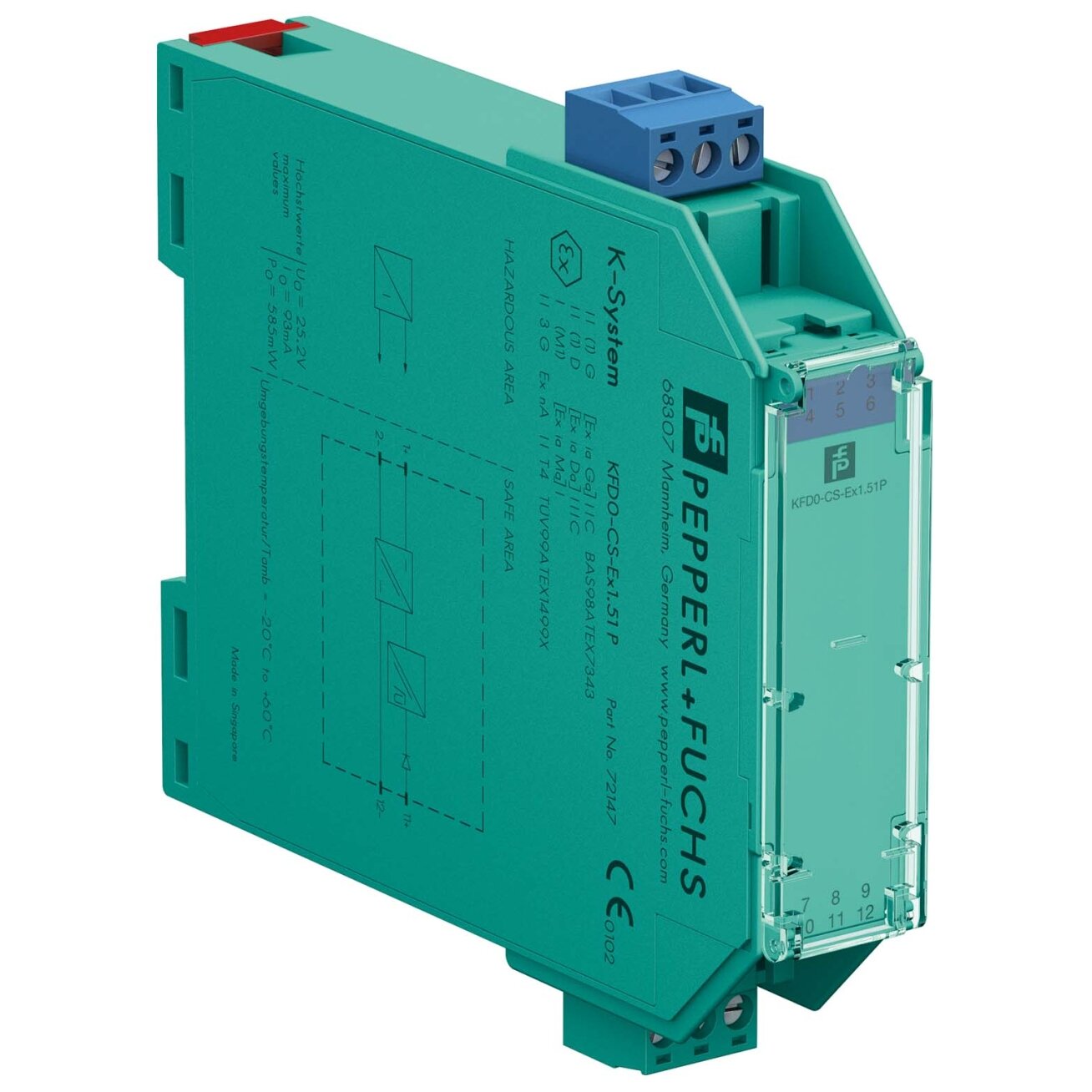 Pepperl+Fuchs KFD0-CS-EX1.51P (294980) Kartotuvas