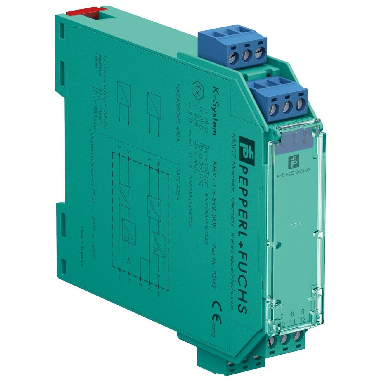 Pepperl+Fuchs KFD0-CS-EX2.50P (294983) Kartotuvas