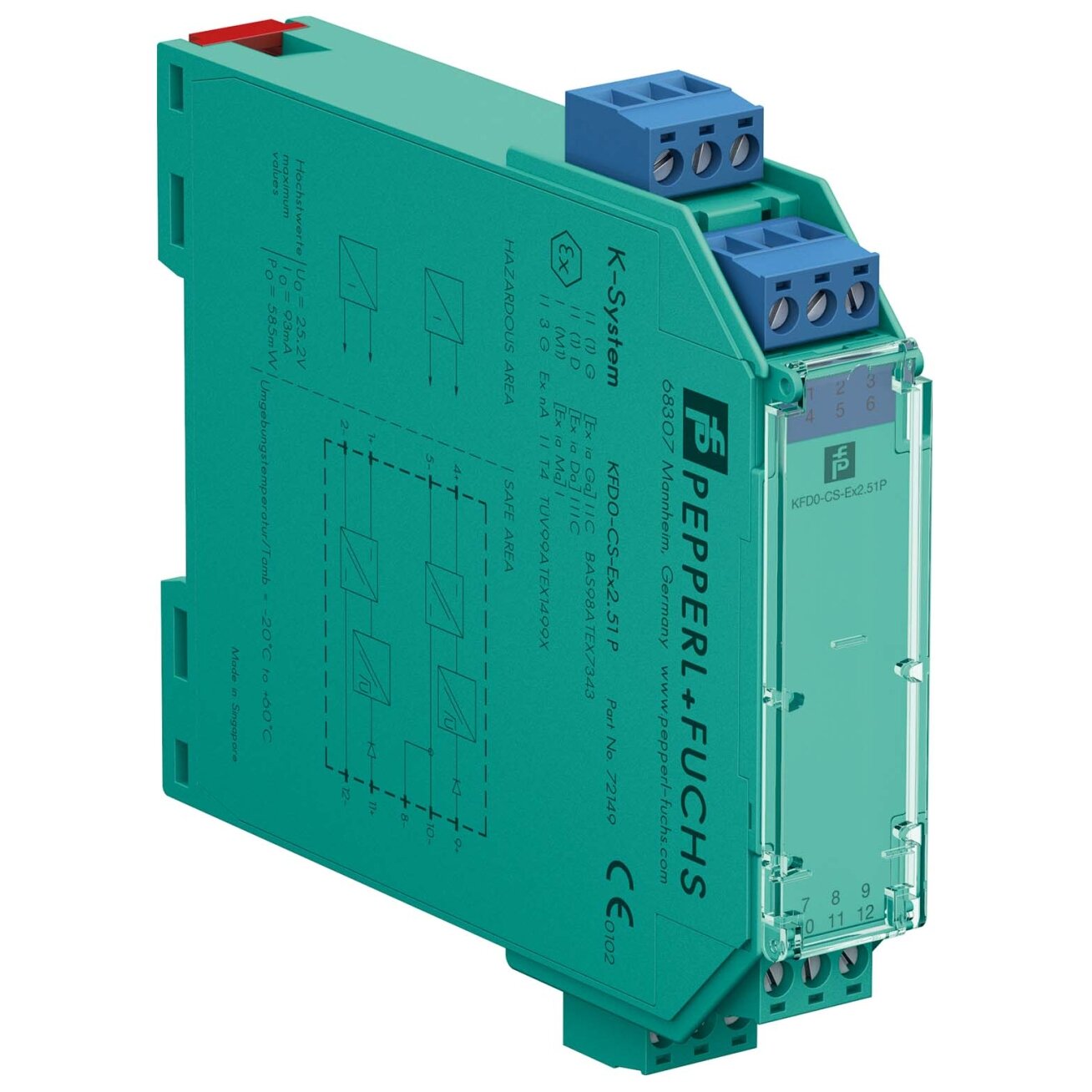 Pepperl+Fuchs KFD0-CS-EX2.51P (294987) Kartotuvas