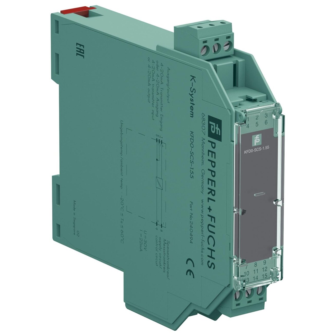 Pepperl+Fuchs KFD0-SCS-1.55 (240494) Išėjimo valdiklis