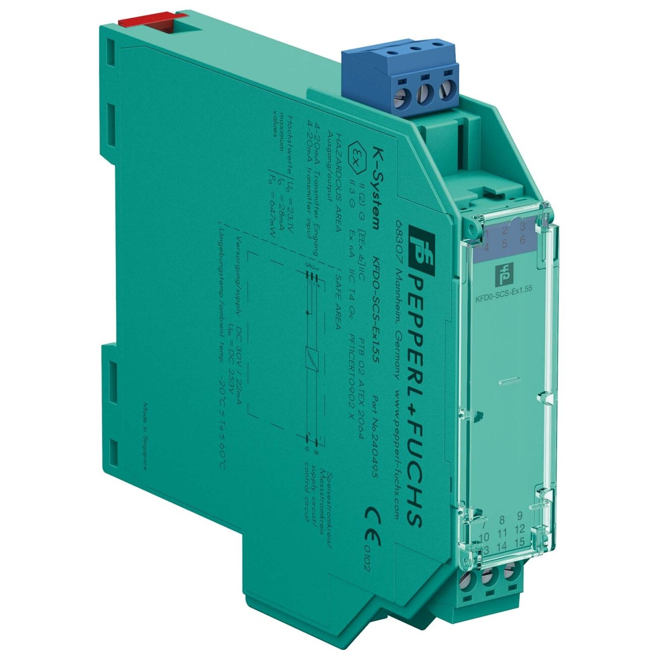 Pepperl+Fuchs KFD0-SCS-EX1.55 (240495) Išėjimo valdiklis