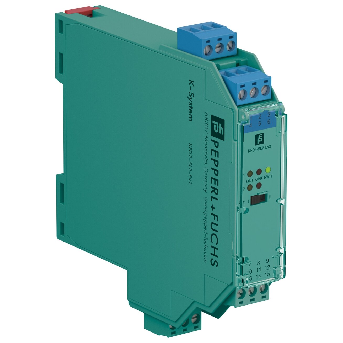 Pepperl+Fuchs KFD2-SL2-EX2 (70180149) Elektromagnetinio vožtuvo valdiklis