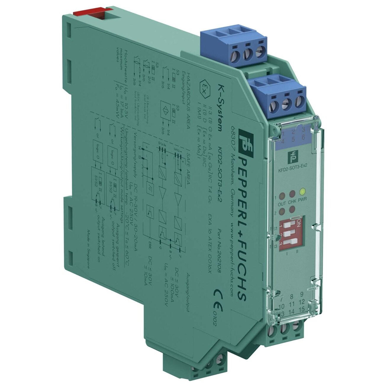 Pepperl+Fuchs KFD2-SOT3-EX2 (262108) Komutacinis stiprintuvas