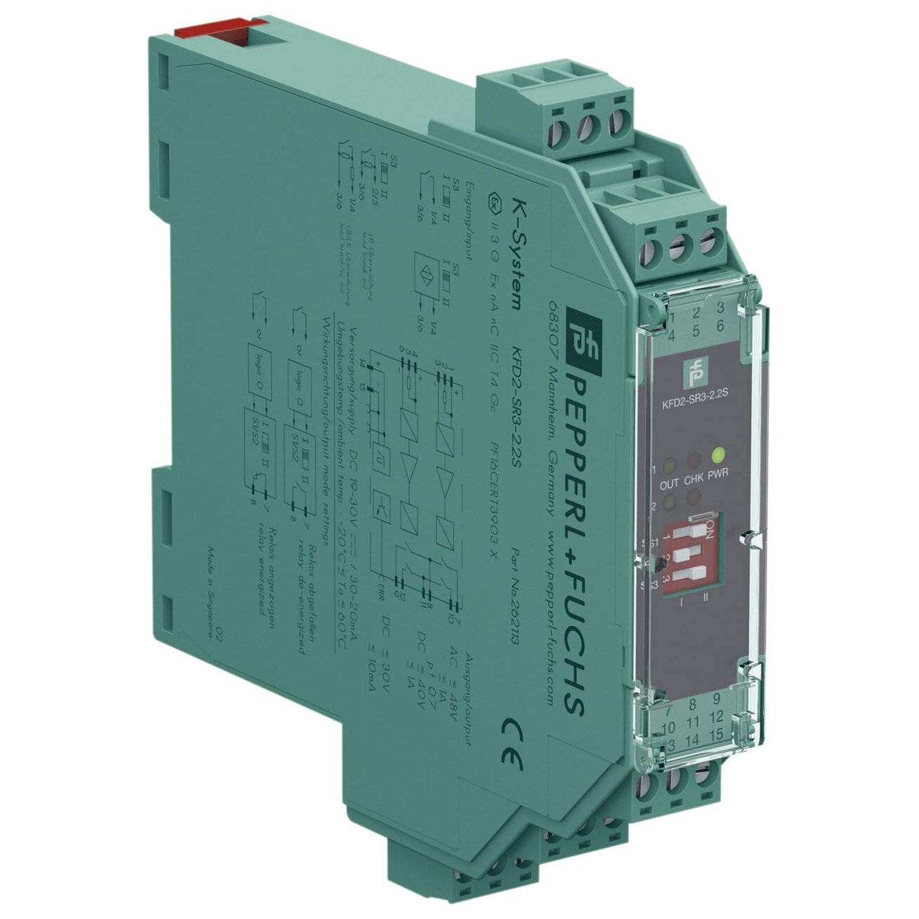 Pepperl+Fuchs KFD2-SR3-2.2S (262113) Komutacinis stiprintuvas