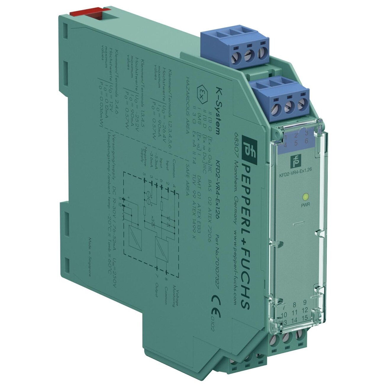 Pepperl+Fuchs KFD2-VR4-EX1.26 (70107327) Kartotuvas