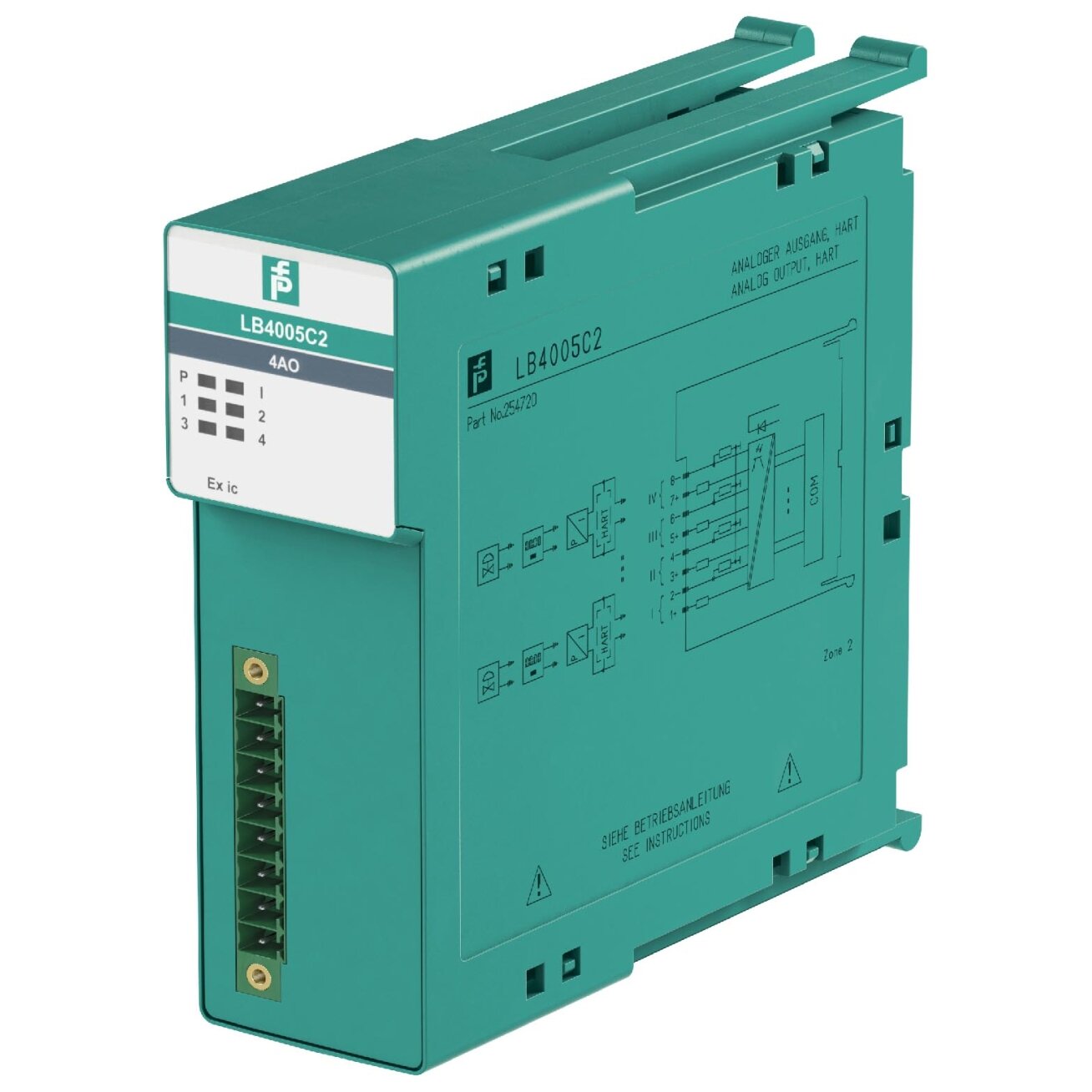 Pepperl+Fuchs LB4005C2 (254720) Išėjimo izoliatorius