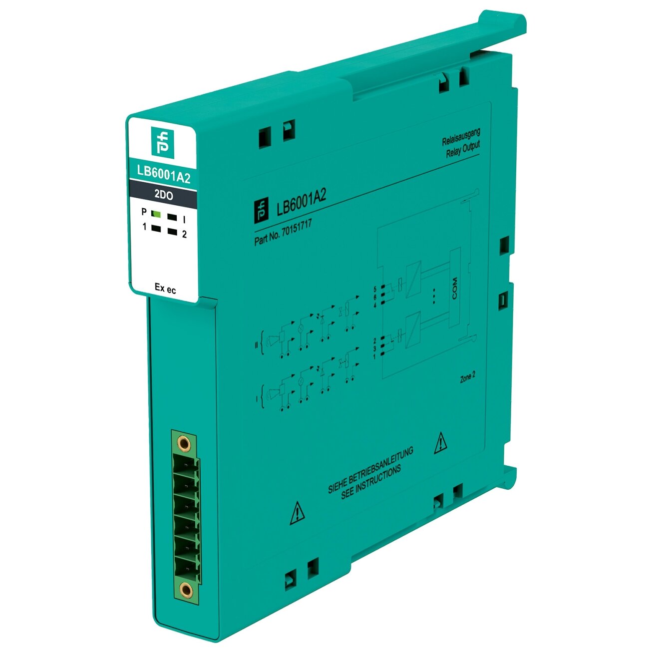 Pepperl+Fuchs LB6001A2 (70151717) Relinis išėjimas