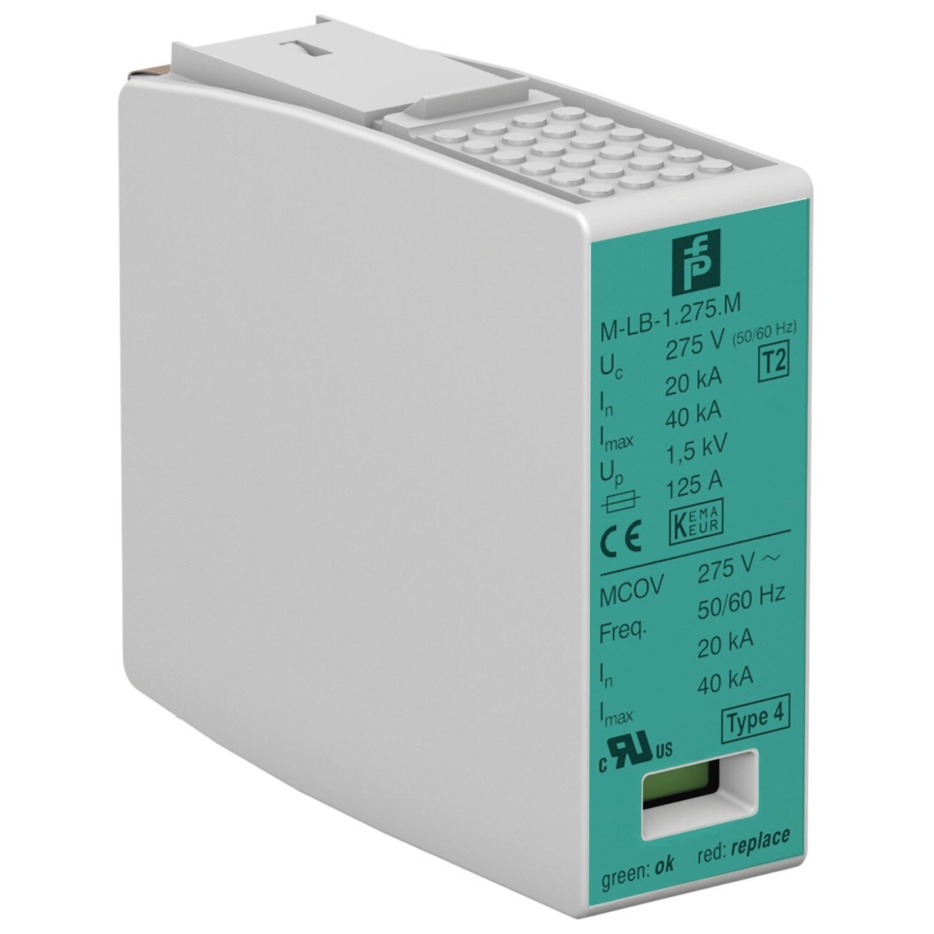 Pepperl+Fuchs M-LB-1.275.M (235914) Apsauga nuo viršįtampių
