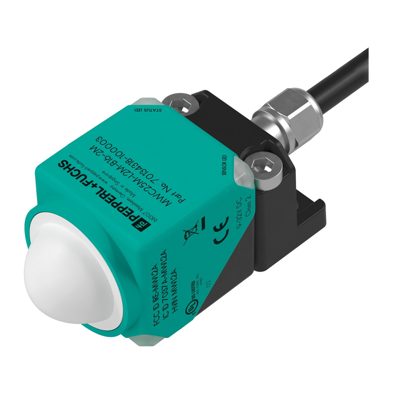 Pepperl+Fuchs MWC25M-L2M-B20-0,3M-APS5P (70134318-100005) Radarų jutiklis