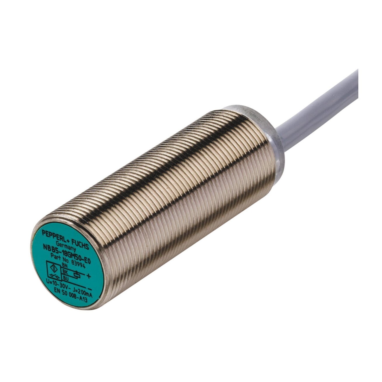 Pepperl+Fuchs NBB8-18GM50-E1-M (240165) Indukcinis jutiklis