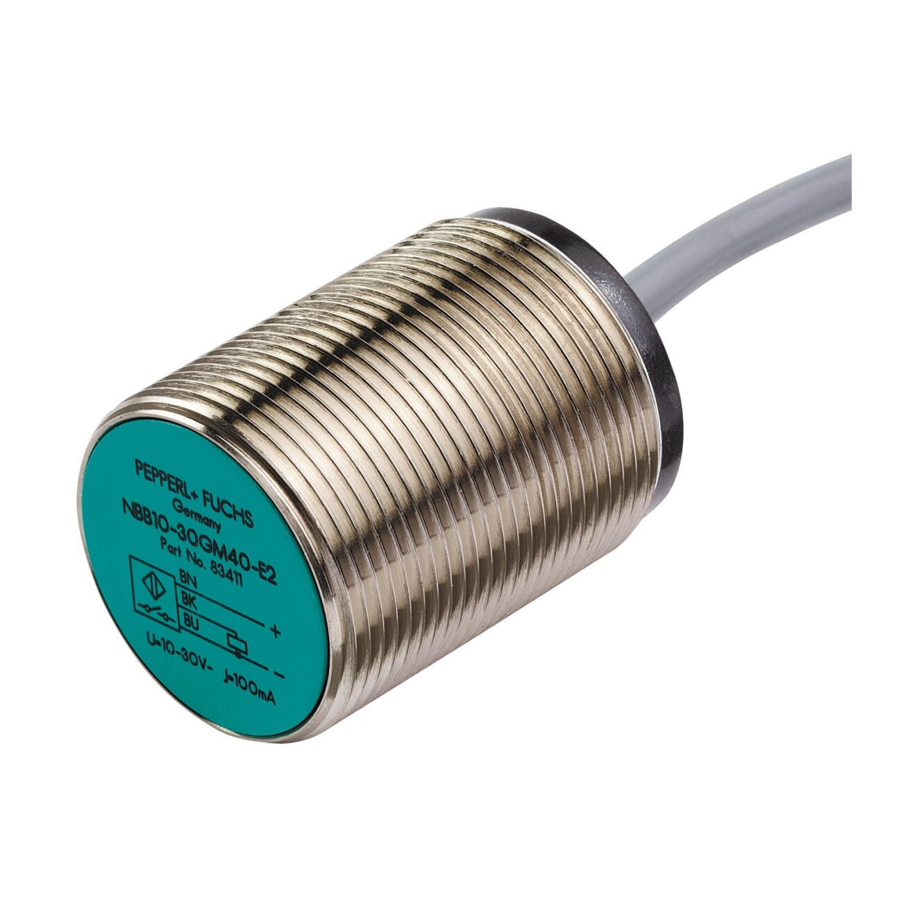 Pepperl+Fuchs NCB10-30GM40-N0-10M-OG (70133294) Indukcinis jutiklis