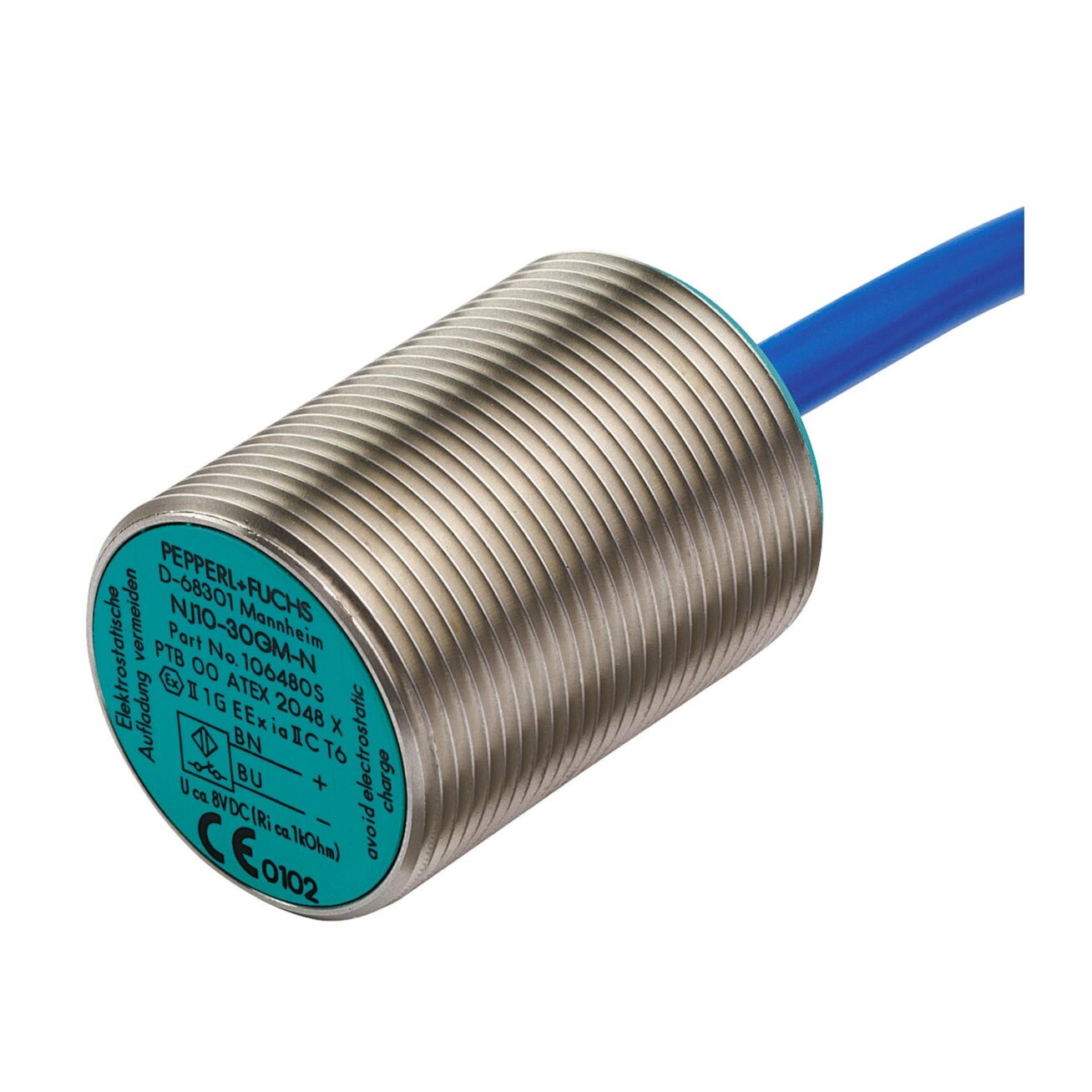 Pepperl+Fuchs NJ10-30GM-N-5M (70133313) Indukcinis jutiklis